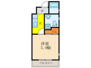 サイト京都西院の物件間取画像